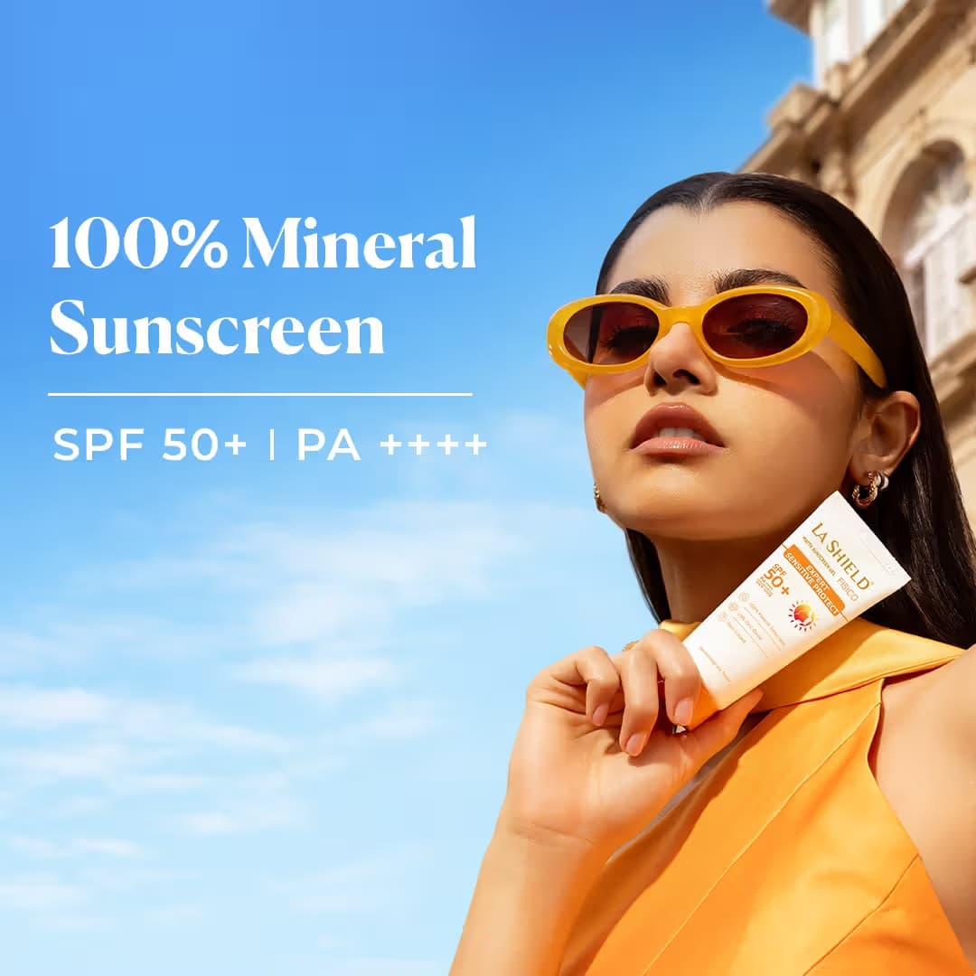 La Shield Fisico SPF 50+ PA++++ Mineral Sunscreen No Chemical Filter For Sensitive Skin - Slide 2