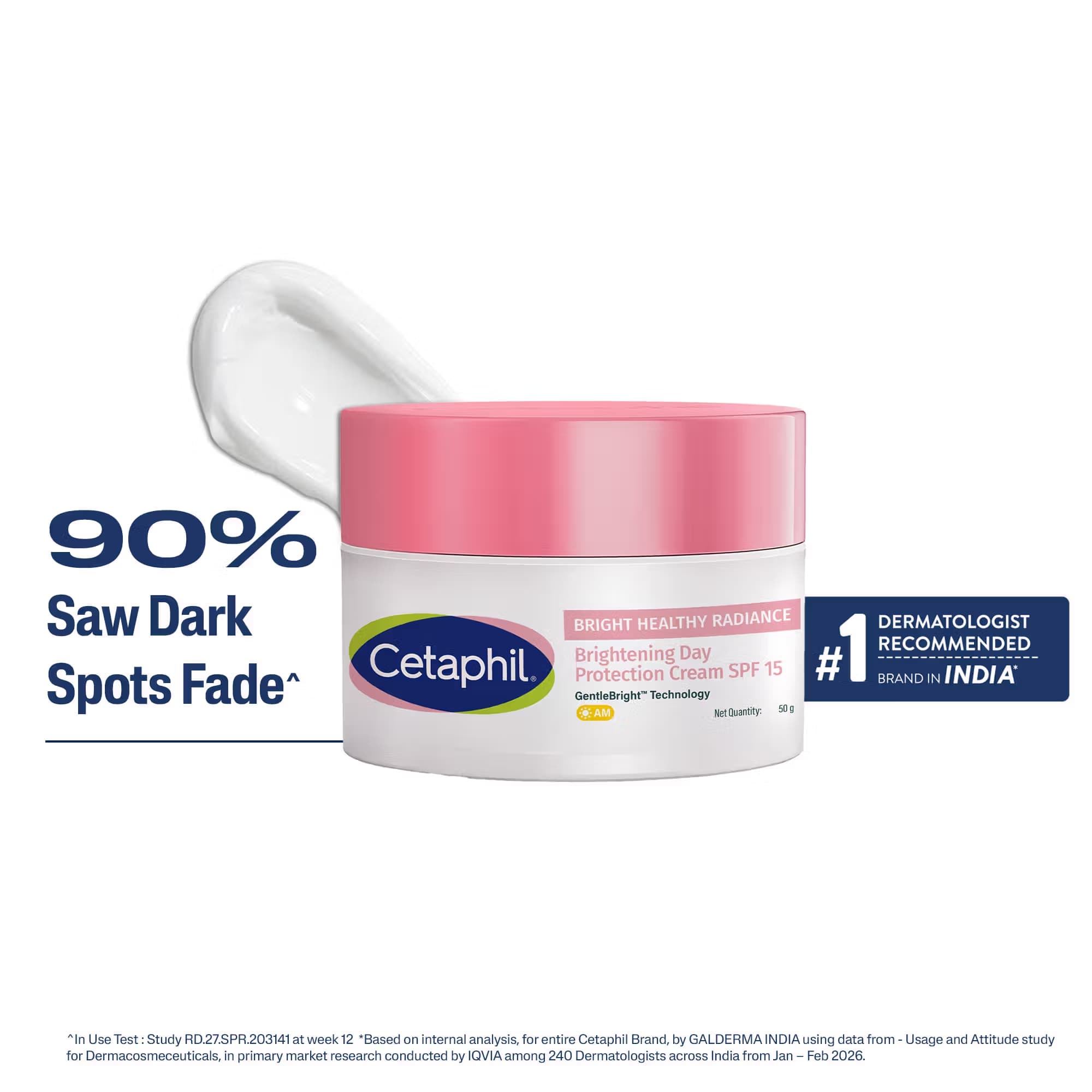 Cetaphil BHR Brightening Day Protection Cream SPF-15 Visibly Even Skin Tone In 4 Weeks - Slide 1